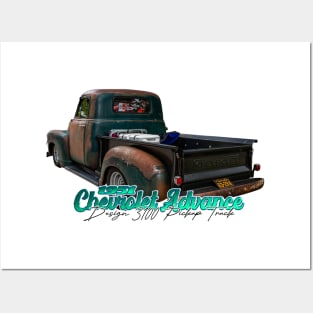 1951 Chevrolet Advance Design 3100 Pickup Truck Posters and Art